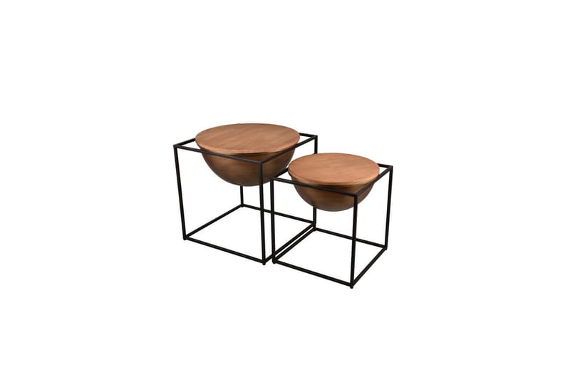 Sidebord Mirrors & More Celli 43 x 51 cm - 43 x 51 cm - Møbler - Bord - Avlastningsbord & sidobord - Lampebord & sidebord