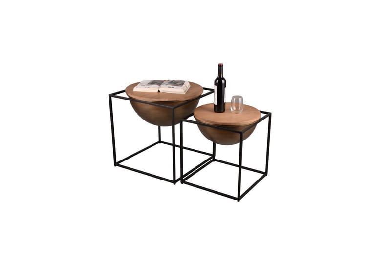 Sidebord Mirrors & More Celli 43 x 51 cm - 43 x 51 cm - Møbler - Bord - Avlastningsbord & sidobord - Lampebord & sidebord