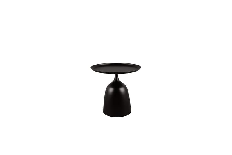 Sidebord Mirrors & More Mona Ø 48 x 46 cm, Svart - Ø 48 x 46 cm, Svart - Møbler - Bord - Avlastningsbord & sidobord - Lampebord & sidebord