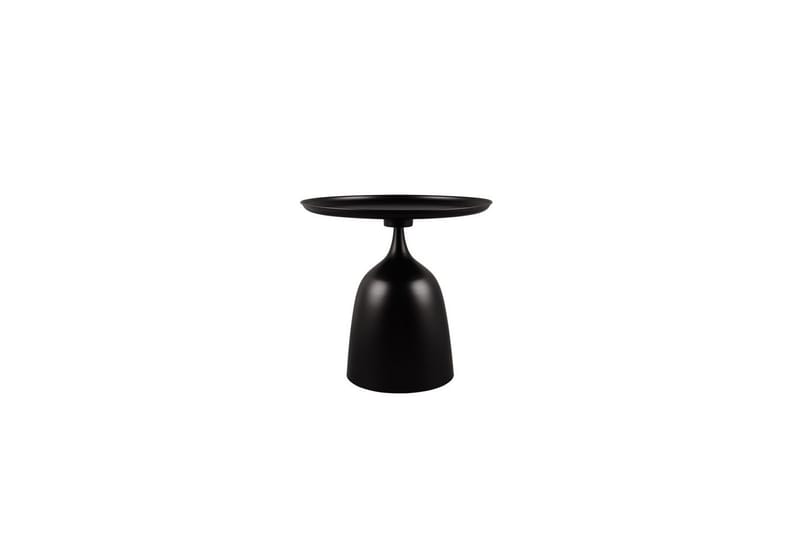 Sidebord Mirrors & More Mona Ø 48 x 46 cm, Svart - Ø 48 x 46 cm, Svart - Møbler - Bord - Avlastningsbord & sidobord - Lampebord & sidebord