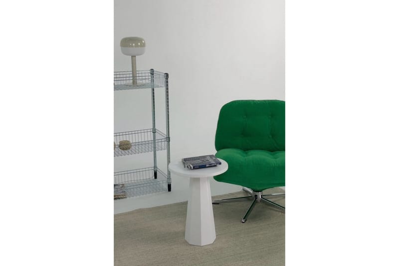 Sidebord Miu Hvit - Hvit - Møbler - Bord - Avlastningsbord & sidobord - Lampebord & sidebord