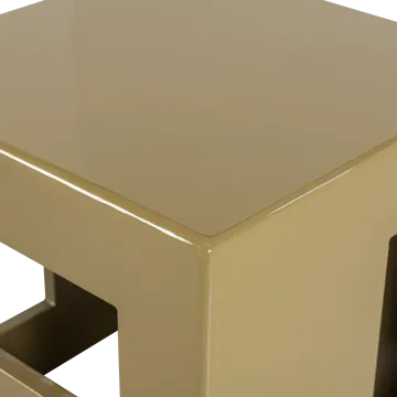 Sidebord Modern 40 cm - Honninggul - Møbler - Bord - Avlastningsbord & sidobord - Brettbord og småbord