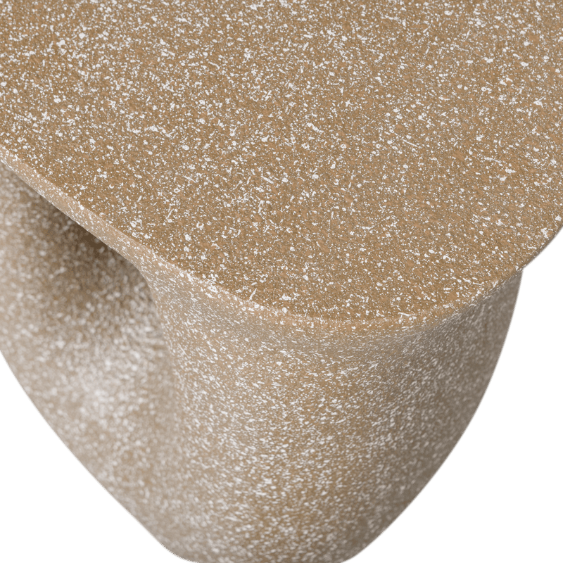 Sidebord Moson 40 cm - Beige - Møbler - Bord - Avlastningsbord & sidobord - Brettbord og småbord