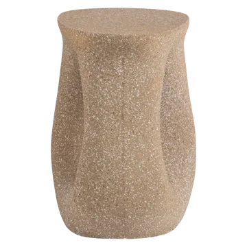 Sidebord Moson 40 cm - Beige - Møbler - Bord - Avlastningsbord & sidobord - Lampebord & sidebord