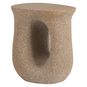 Sidebord Moson 40 cm - Beige - Møbler - Bord - Avlastningsbord & sidobord - Lampebord & sidebord