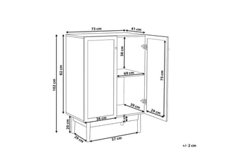Sidebord Nivo - Møbler - Bord - Avlastningsbord & sidobord - Lampebord & sidebord