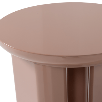 Sidebord Orivo 40 cm rundt - Gammelrosa - Møbler - Bord - Avlastningsbord & sidobord - Lampebord & sidebord
