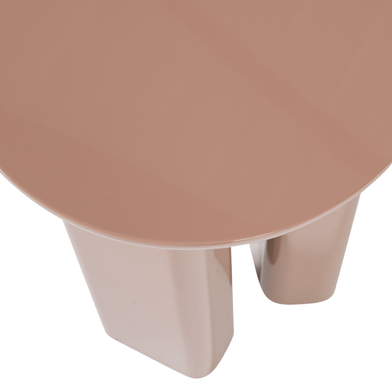 Sidebord Orivo 40 cm rundt - Gammelrosa - Møbler - Bord - Avlastningsbord & sidobord - Lampebord & sidebord