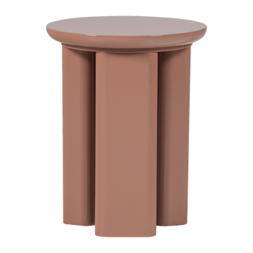 Sidebord Orivo 40 cm rundt - Gammelrosa - Møbler - Bord - Avlastningsbord & sidobord - Lampebord & sidebord