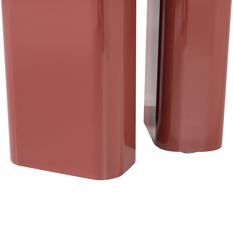 Sidebord Orivo 40 cm rundt - Rød/Rosa - Møbler - Bord - Avlastningsbord & sidobord - Brettbord og småbord