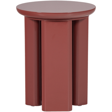 Sidebord Orivo 40 cm rundt - Rød/Rosa - Møbler - Bord - Avlastningsbord & sidobord - Lampebord & sidebord