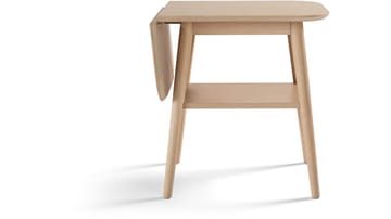 Sidebord Ravik med Klaff - Hvitpigmentert - Møbler - Bord - Avlastningsbord & sidobord - Brettbord og småbord