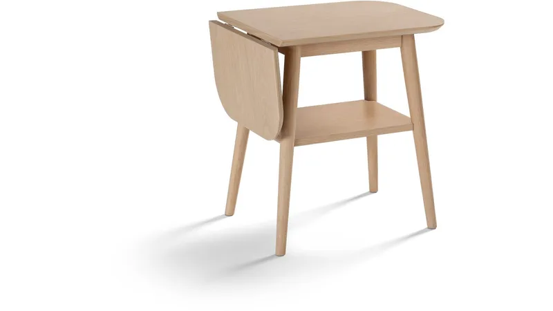 Sidebord Ravik med Klaff, Hvitpigmentert