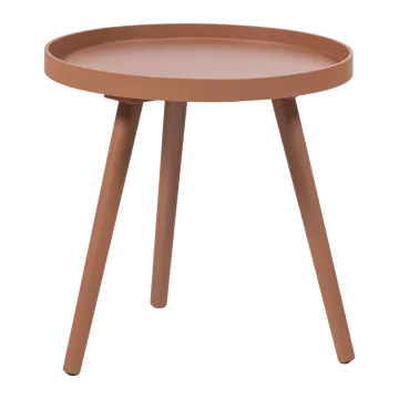 Sidebord Sasha 41 cm rundt - Gammelrosa - Møbler - Bord - Avlastningsbord & sidobord - Brettbord og småbord
