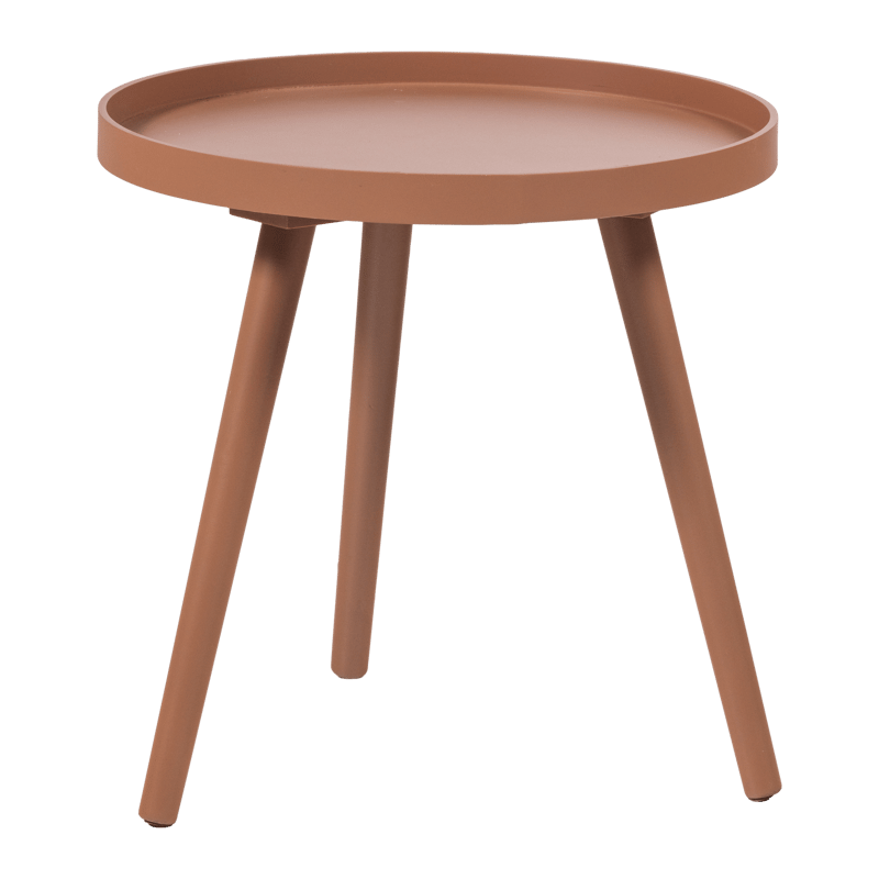 Sidebord Sasha 41 cm rundt - Gammelrosa - Møbler - Bord - Avlastningsbord & sidobord - Brettbord og småbord