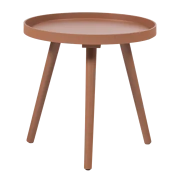 Sidebord Sasha 41 cm rundt - Gammelrosa - Møbler - Bord - Avlastningsbord & sidobord - Brettbord og småbord