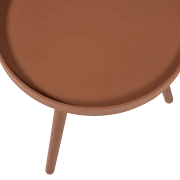 Sidebord Sasha 41 cm rundt - Gammelrosa - Møbler - Bord - Avlastningsbord & sidobord - Brettbord og småbord