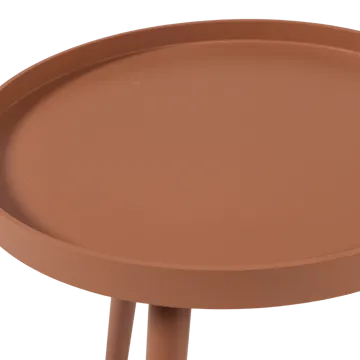 Sidebord Sasha 41 cm rundt - Gammelrosa - Møbler - Bord - Avlastningsbord & sidobord - Brettbord og småbord
