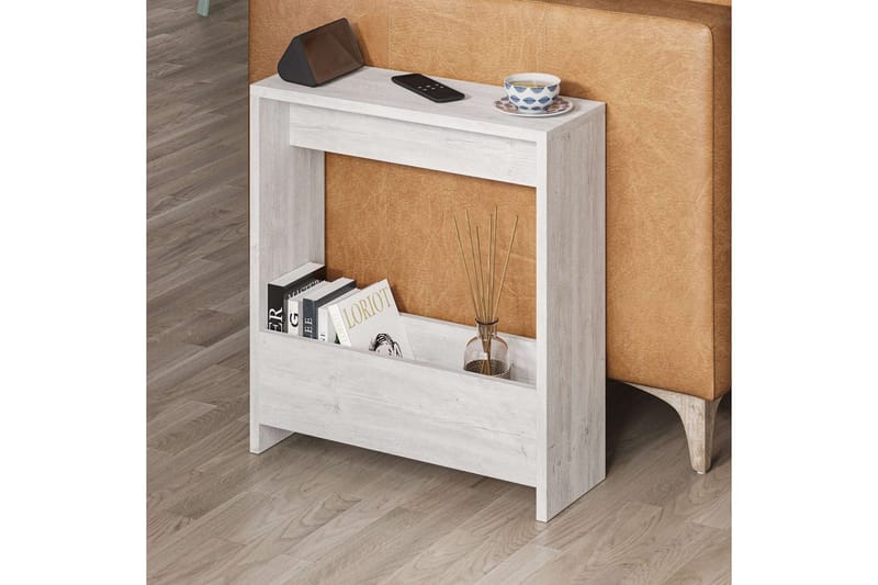 Sidebord Simpi Antikkhvit - Antikkhvit - Møbler - Bord - Avlastningsbord & sidobord - Lampebord & sidebord