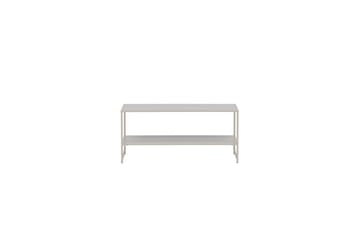 Sidebord Staal - Beige, 102x43x45 - Møbler - Bord - Avlastningsbord & sidobord - Lampebord & sidebord
