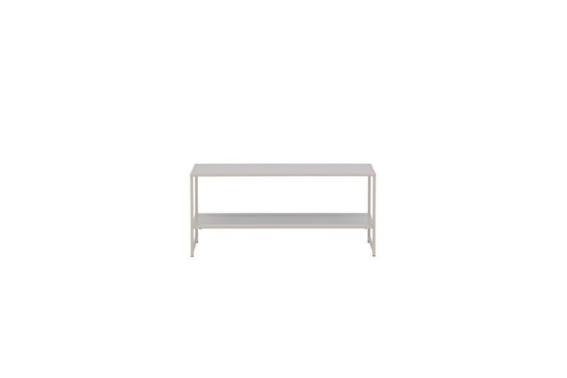 Sidebord Staal - Beige, 102x43x45 - Møbler - Bord - Avlastningsbord & sidobord - Lampebord & sidebord