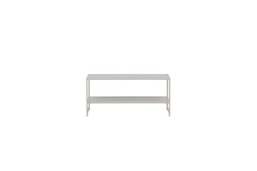 Sidebord Staal - Beige, 102x43x45 - Møbler - Bord - Avlastningsbord & sidobord - Lampebord & sidebord