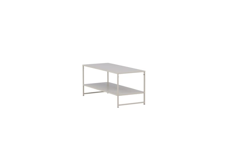 Sidebord Staal - Beige, 102x43x45 - Møbler - Bord - Avlastningsbord & sidobord - Lampebord & sidebord