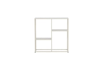 Sidebord Staal - Beige, 26x80x80 - Møbler - Bord - Avlastningsbord & sidobord - Lampebord & sidebord