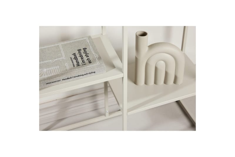 Sidebord Staal - Beige, 26x80x80 - Møbler - Bord - Avlastningsbord & sidobord - Lampebord & sidebord