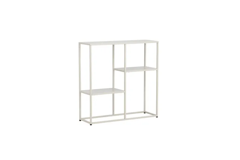 Sidebord Staal - Beige, 26x80x80 - Møbler - Bord - Avlastningsbord & sidobord - Lampebord & sidebord