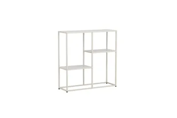 Sidebord Staal - Beige, 26x80x80 - Møbler - Bord - Avlastningsbord & sidobord - Lampebord & sidebord