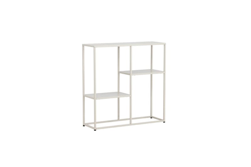 Sidebord Staal - Beige, 26x80x80 - Møbler - Bord - Avlastningsbord & sidobord - Lampebord & sidebord