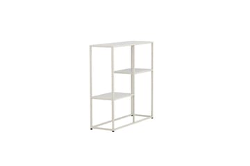 Sidebord Staal - Beige, 26x80x80 - Møbler - Bord - Avlastningsbord & sidobord - Lampebord & sidebord