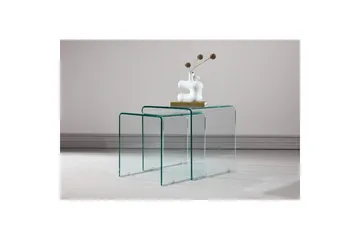 Sidebord Telemark - Bord 1: 42x42x42 Bord 2: 36x36x39 - Møbler - Bord - Avlastningsbord & sidobord - Lampebord & sidebord