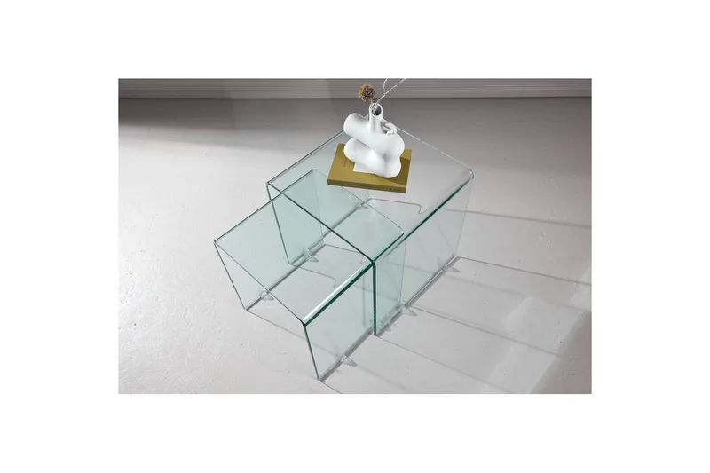 Sidebord Telemark - Bord 1: 42x42x42 Bord 2: 36x36x39 - Møbler - Bord - Avlastningsbord & sidobord - Lampebord & sidebord