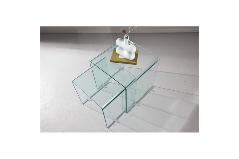 Sidebord Telemark - Bord 1: 42x42x42 Bord 2: 36x36x39 - Møbler - Bord - Avlastningsbord & sidobord - Lampebord & sidebord