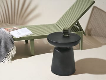 Sidebord Tofet - Svart - Hagemøbler & utemiljø - Hagebord - Sidebord utendørs