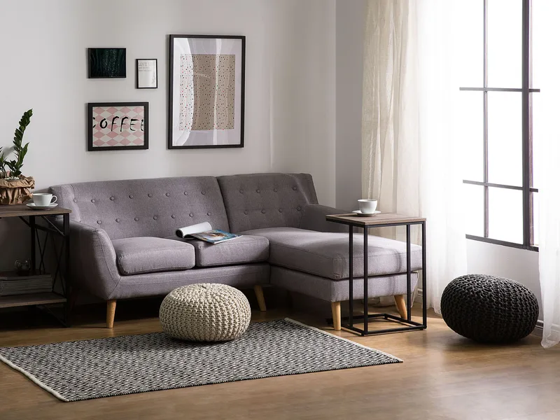 Sidebord Troy - Taupe - Møbler - Bord - Avlastningsbord & sidobord - Brettbord og småbord