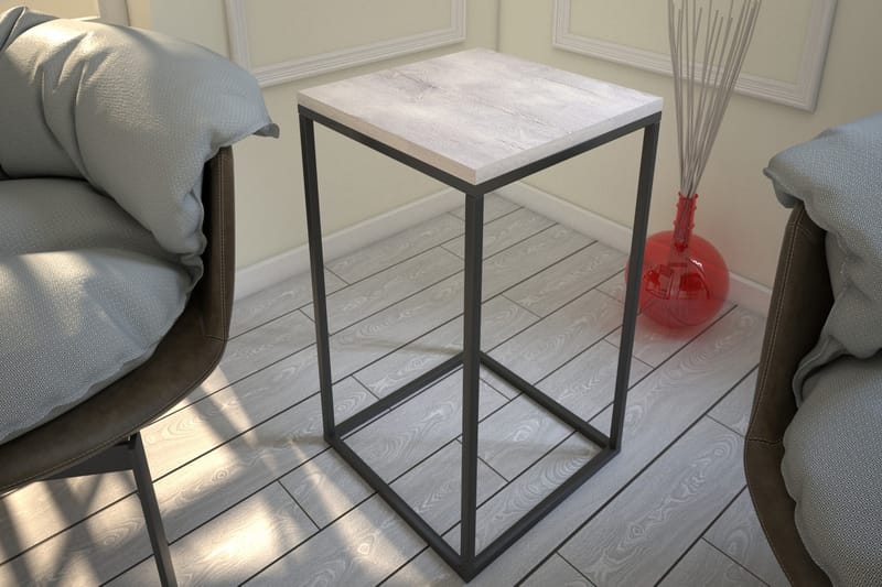 Sidebord Ubbeboda 35 cm - Grå - Lampebord & sidebord - Brettbord og småbord