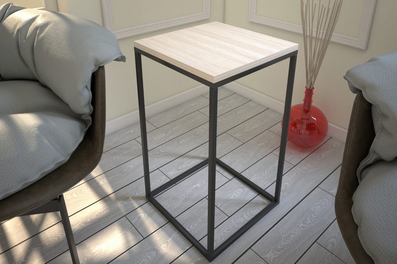 Sidebord Ubbeboda 35 cm - Hvit - Lampebord & sidebord - Brettbord og småbord
