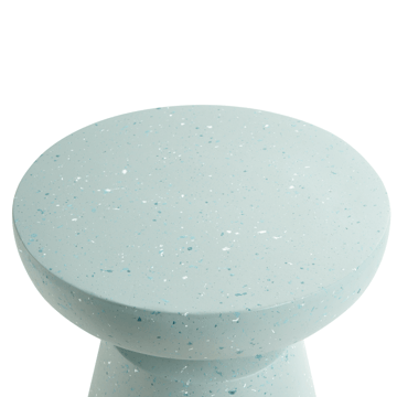 Sidebord utendørs Mincio 45 cm terrazzoeffekt - Grønn - Hagemøbler & utemiljø - Hagebord - Sidebord utendørs