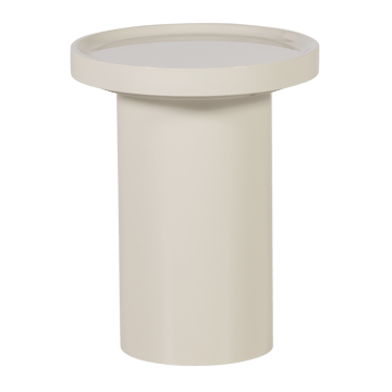 Sidebord Veluna 40 cm rundt - Sand - Møbler - Bord - Avlastningsbord & sidobord - Lampebord & sidebord