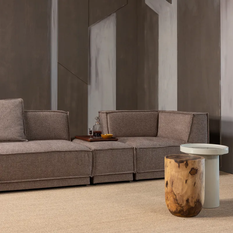 Sidebord Viri 35 cm - Natur - Møbler - Bord - Avlastningsbord & sidobord - Lampebord & sidebord