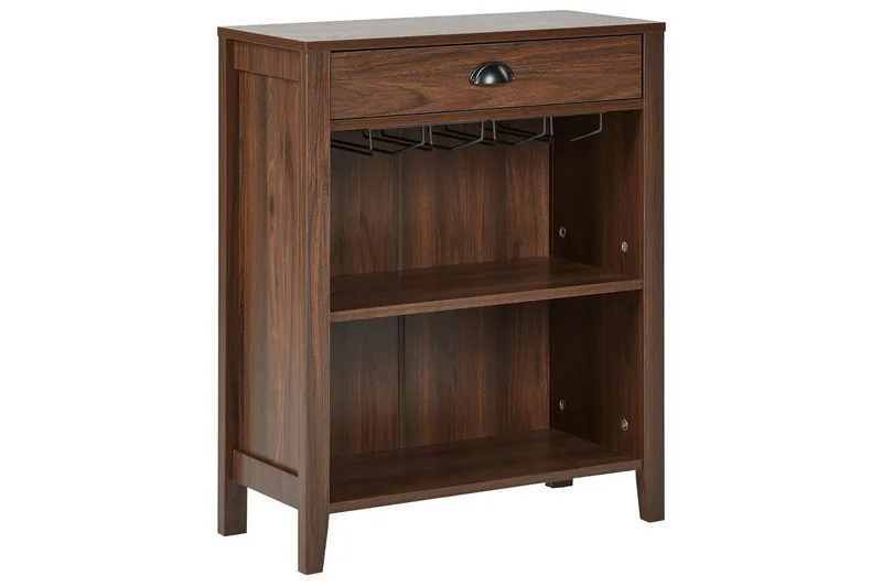 Sidebord Walkerston Mørkt tre, Mørkt tre