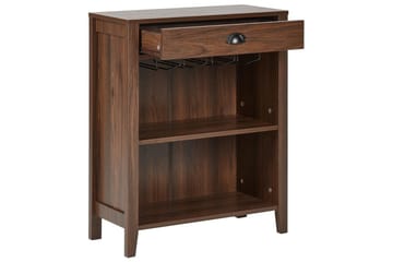 Sidebord Walkerston Mørkt tre - Mørkt tre - Møbler - Bord - Avlastningsbord & sidobord - Lampebord & sidebord