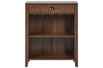 Sidebord Walkerston Mørkt tre - Mørkt tre - Møbler - Bord - Avlastningsbord & sidobord - Lampebord & sidebord