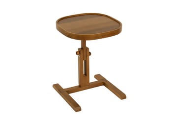 Sidebord Wallxpert Opus Kare (42 x 43 x 42 cm) Valnøtt - Valnøtt - Møbler - Bord - Avlastningsbord & sidobord - Brettbord og småbord