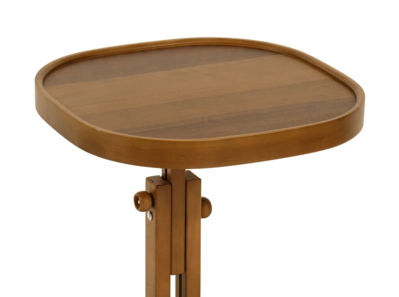 Sidebord Wallxpert Opus Kare (42 x 43 x 42 cm) Valnøtt - Valnøtt - Møbler - Bord - Avlastningsbord & sidobord - Brettbord og småbord