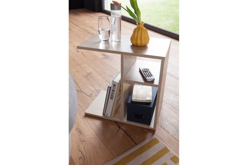 Sidebord Wohnling foliert sponplate 50 cm, moderne loftstil Sonoma - Sonoma - Møbler - Bord - Avlastningsbord & sidobord - Brettbord og småbord