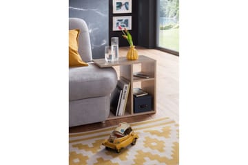 Sidebord Wohnling foliert sponplate 50 cm, moderne loftstil Sonoma - Sonoma - Møbler - Bord - Avlastningsbord & sidobord - Brettbord og småbord